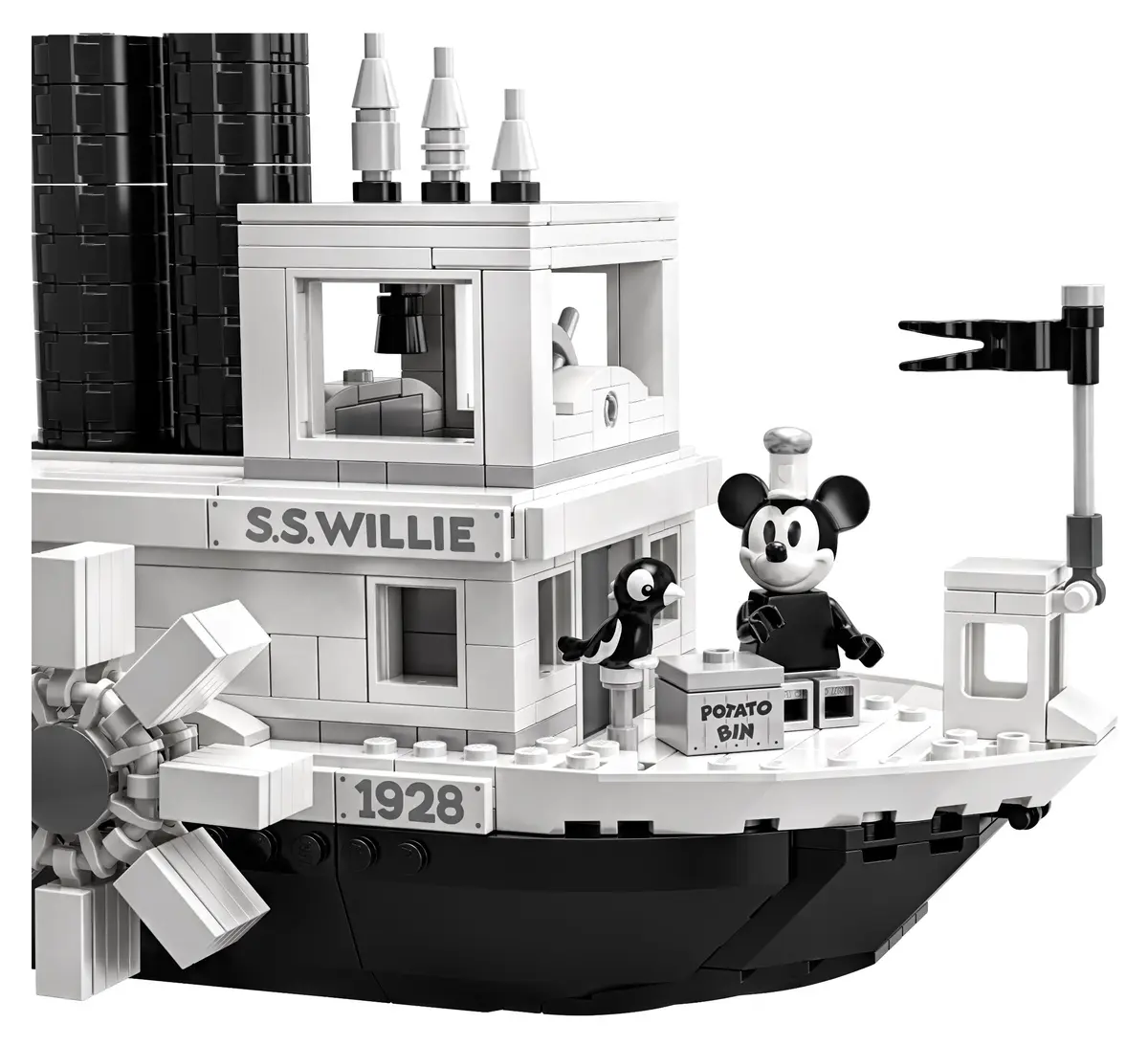 LEGO Ideas 21317 Steamboat Willie set, image 26