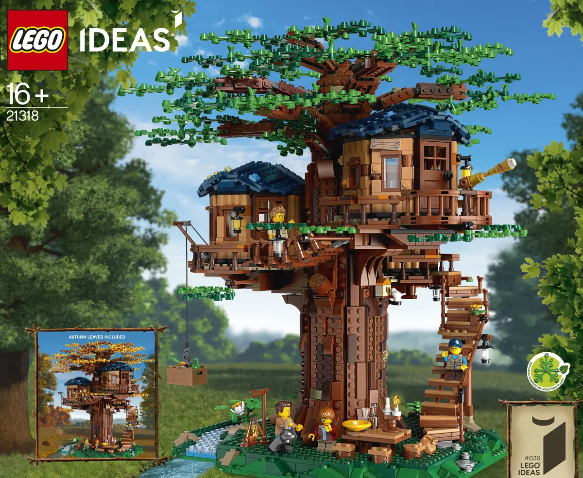 LEGO Ideas 21318 Tree House set, image 8