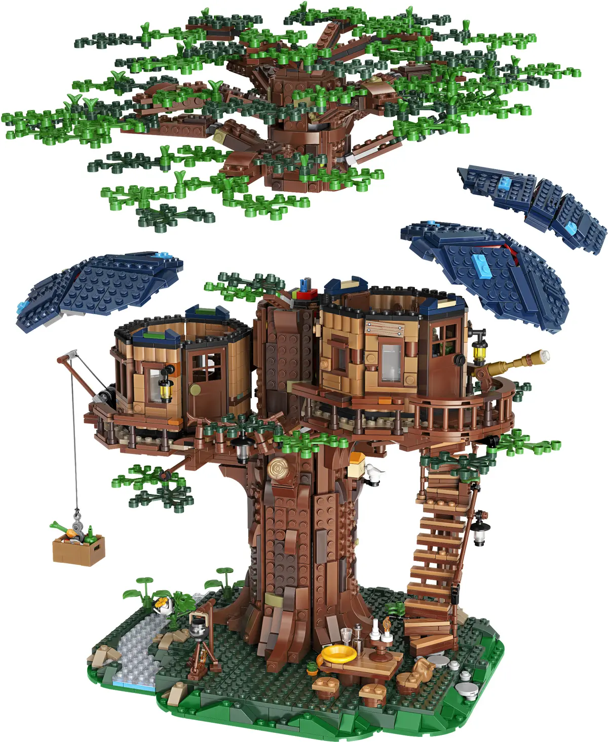 LEGO Ideas 21318 Tree House set, image 4