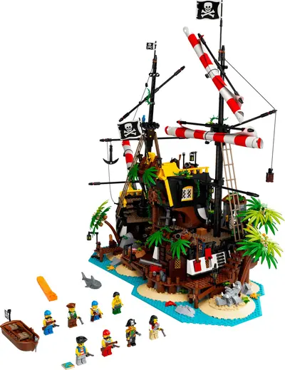 LEGO Ideas 21322 Pirates of Barracuda Bay set
