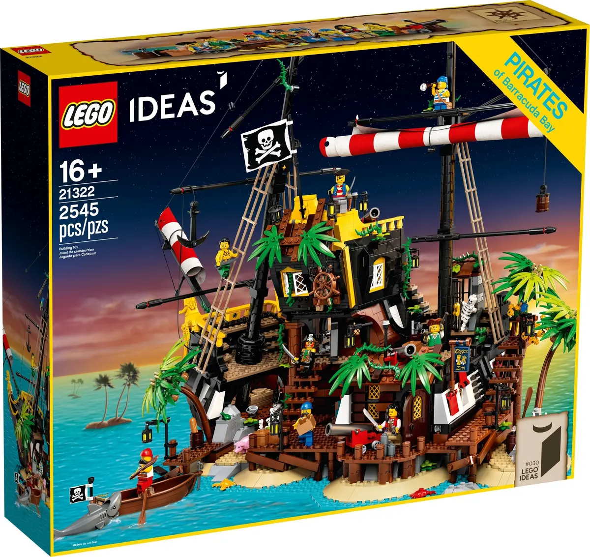 LEGO Ideas 21322 Pirates of Barracuda Bay set, image 10