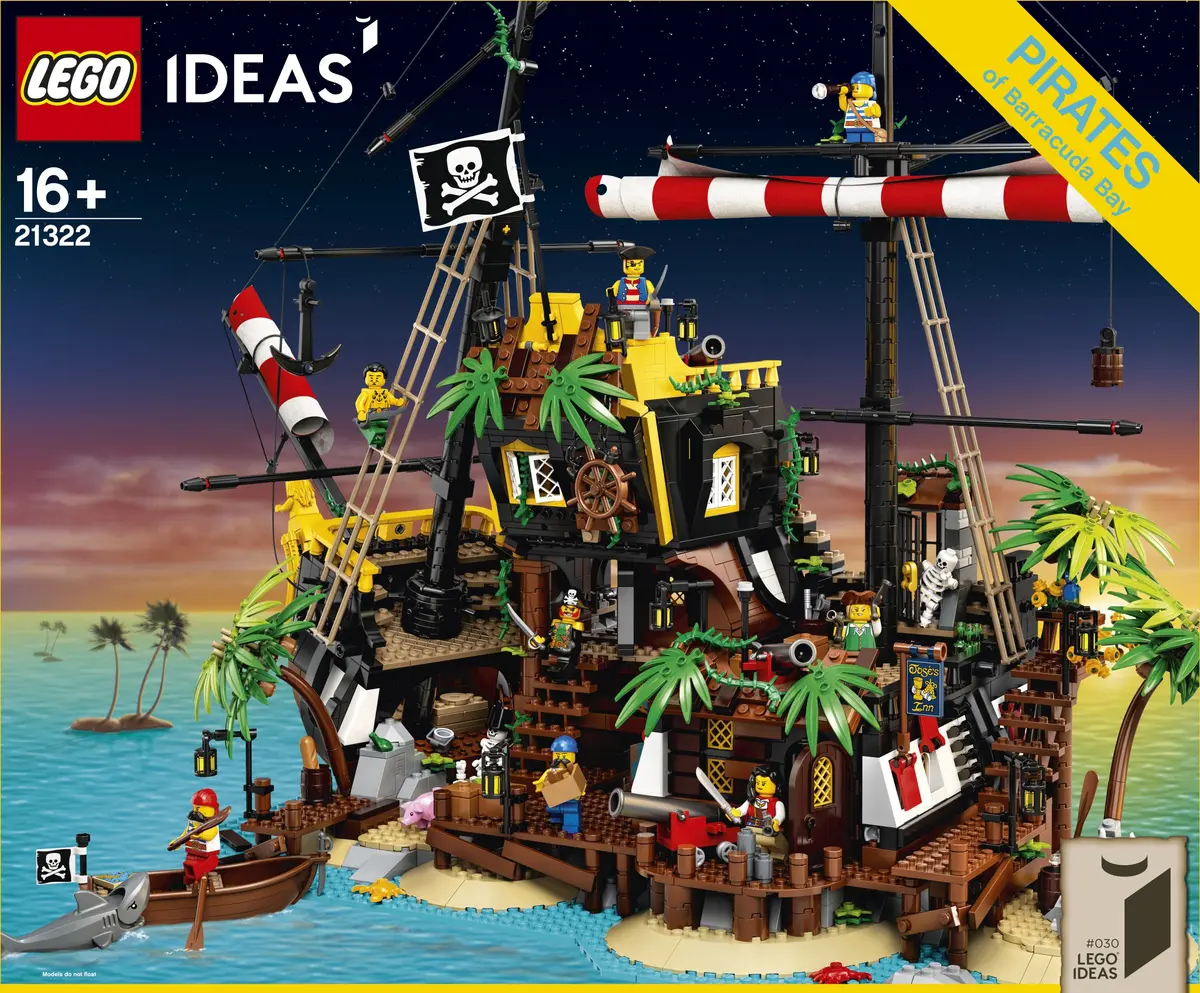 LEGO Ideas 21322 Pirates of Barracuda Bay set, image 59