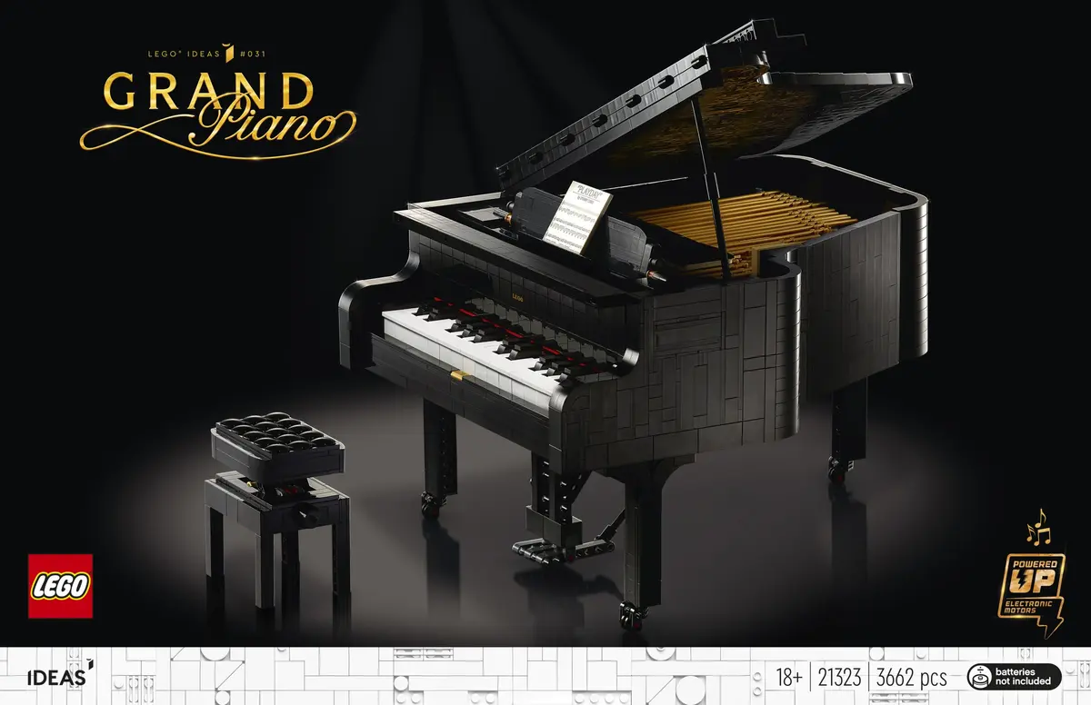 LEGO Ideas 21323 Grand Piano set, image 3