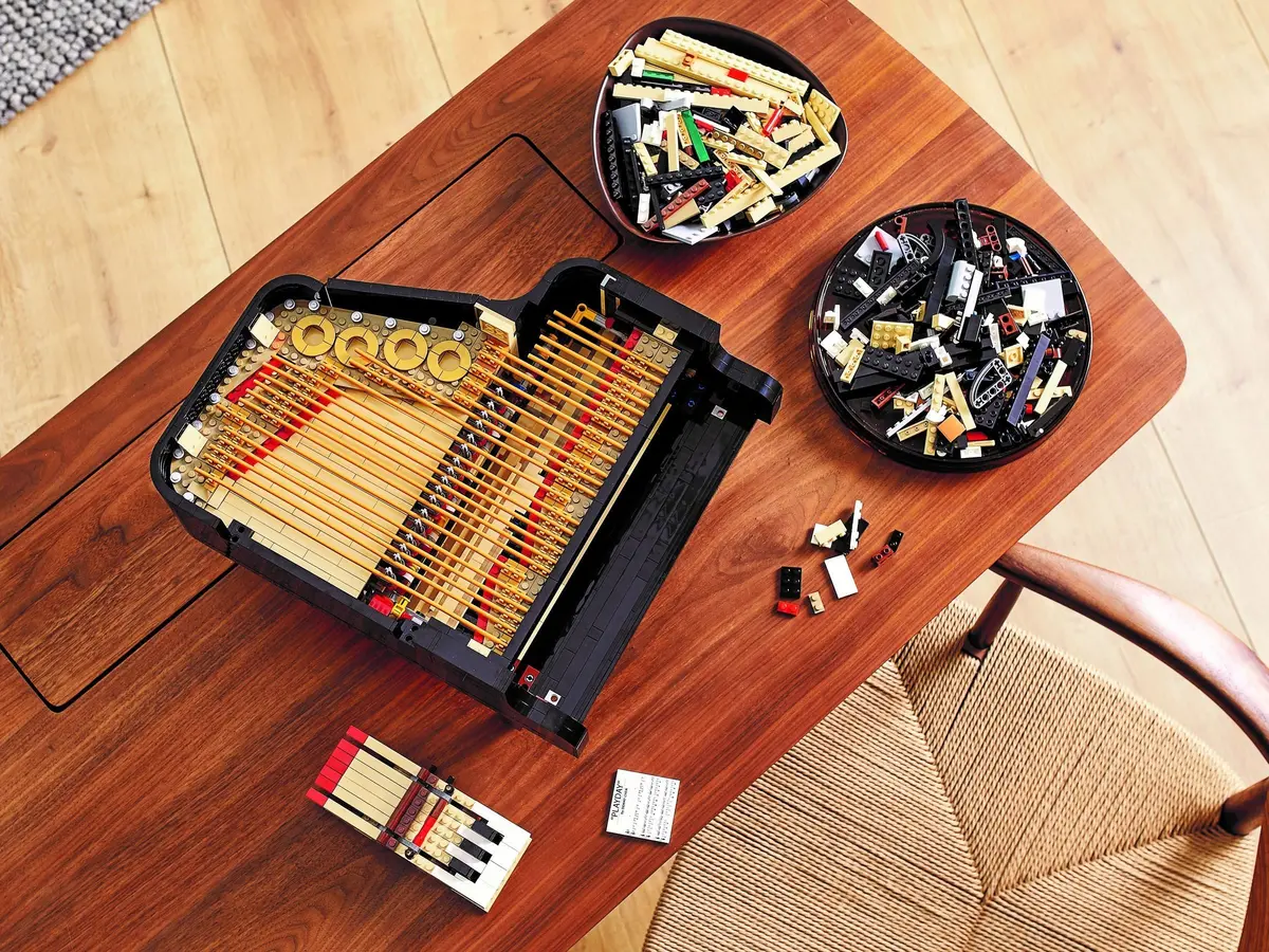 LEGO Ideas 21323 Grand Piano set, image 27