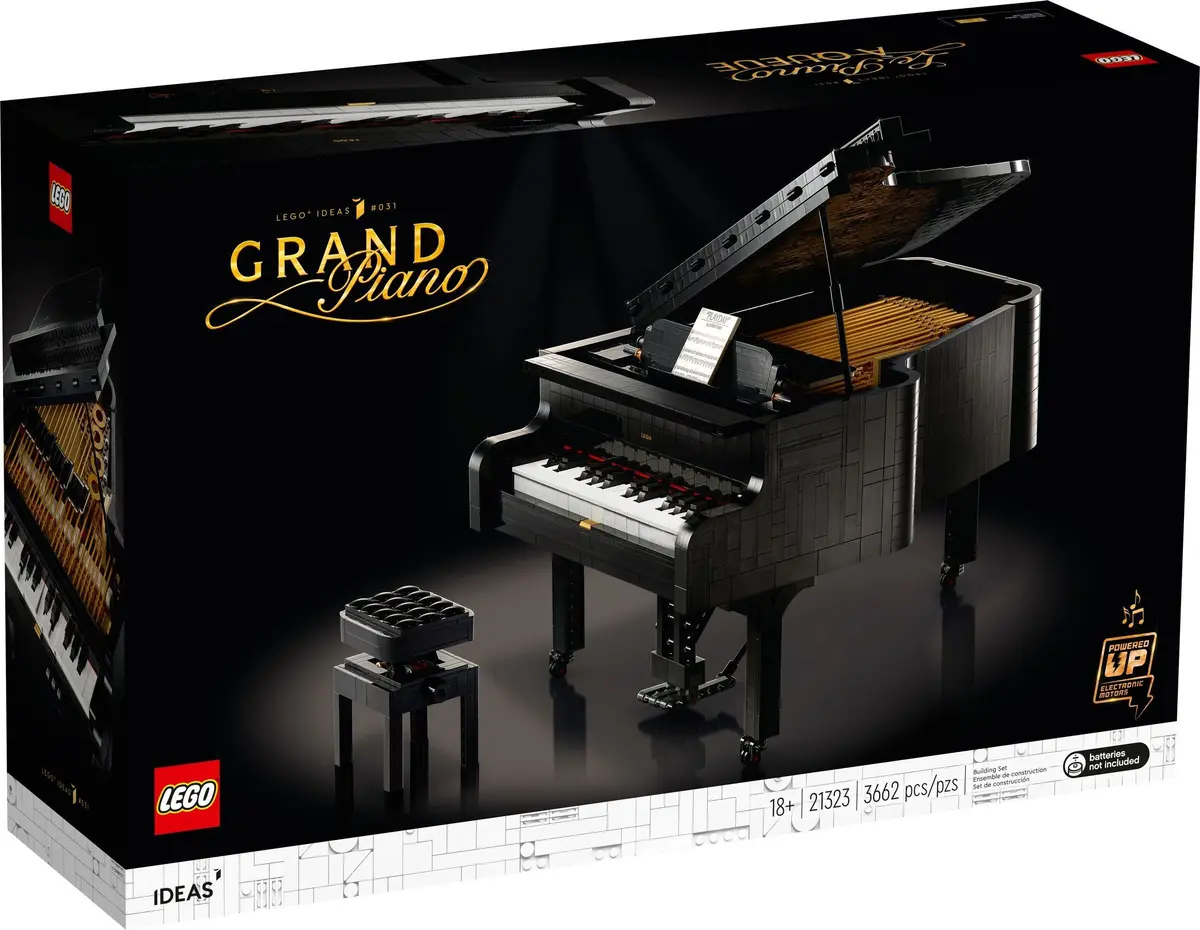 LEGO Ideas 21323 Grand Piano set, image 4