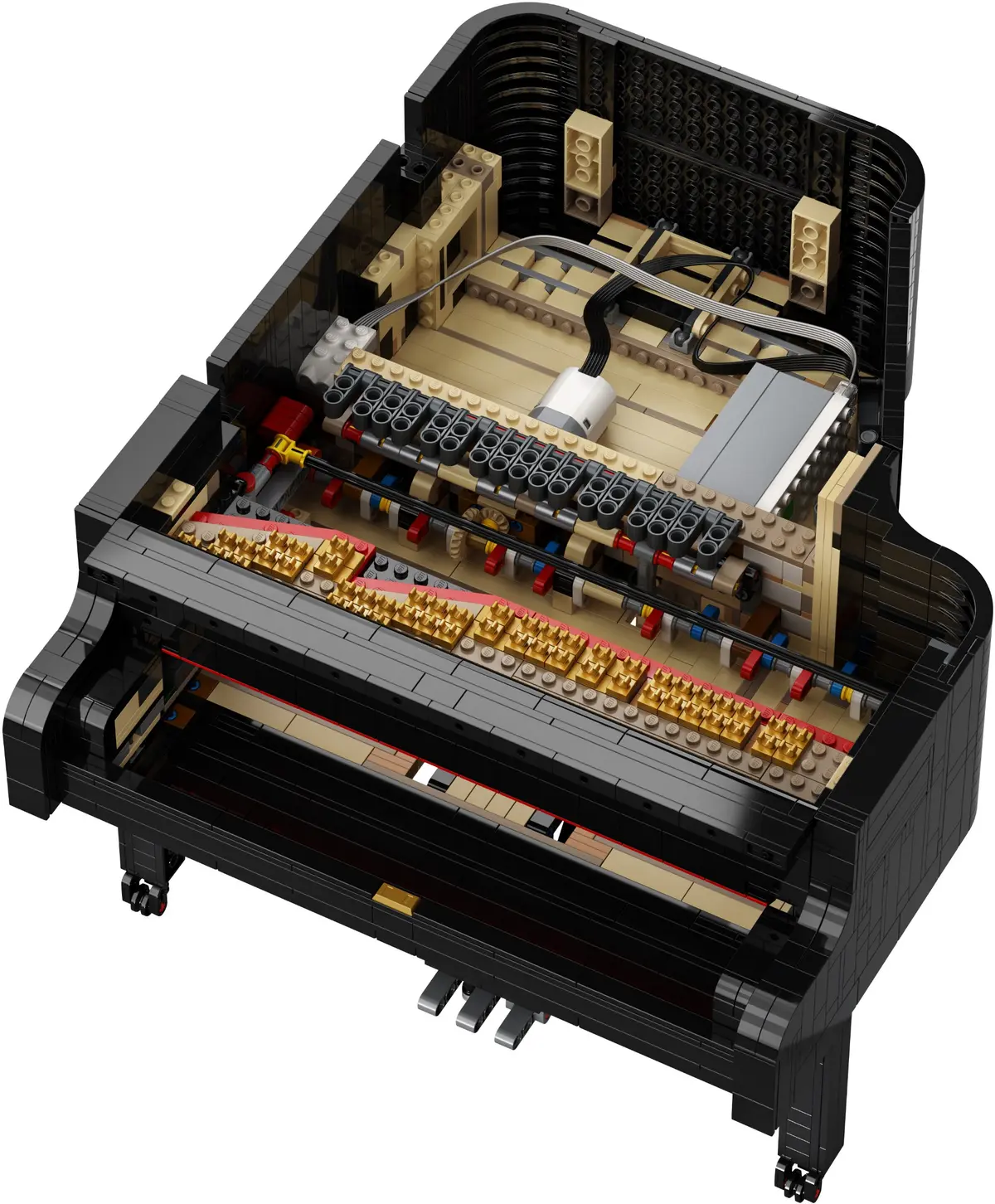 LEGO Ideas 21323 Grand Piano set, image 39