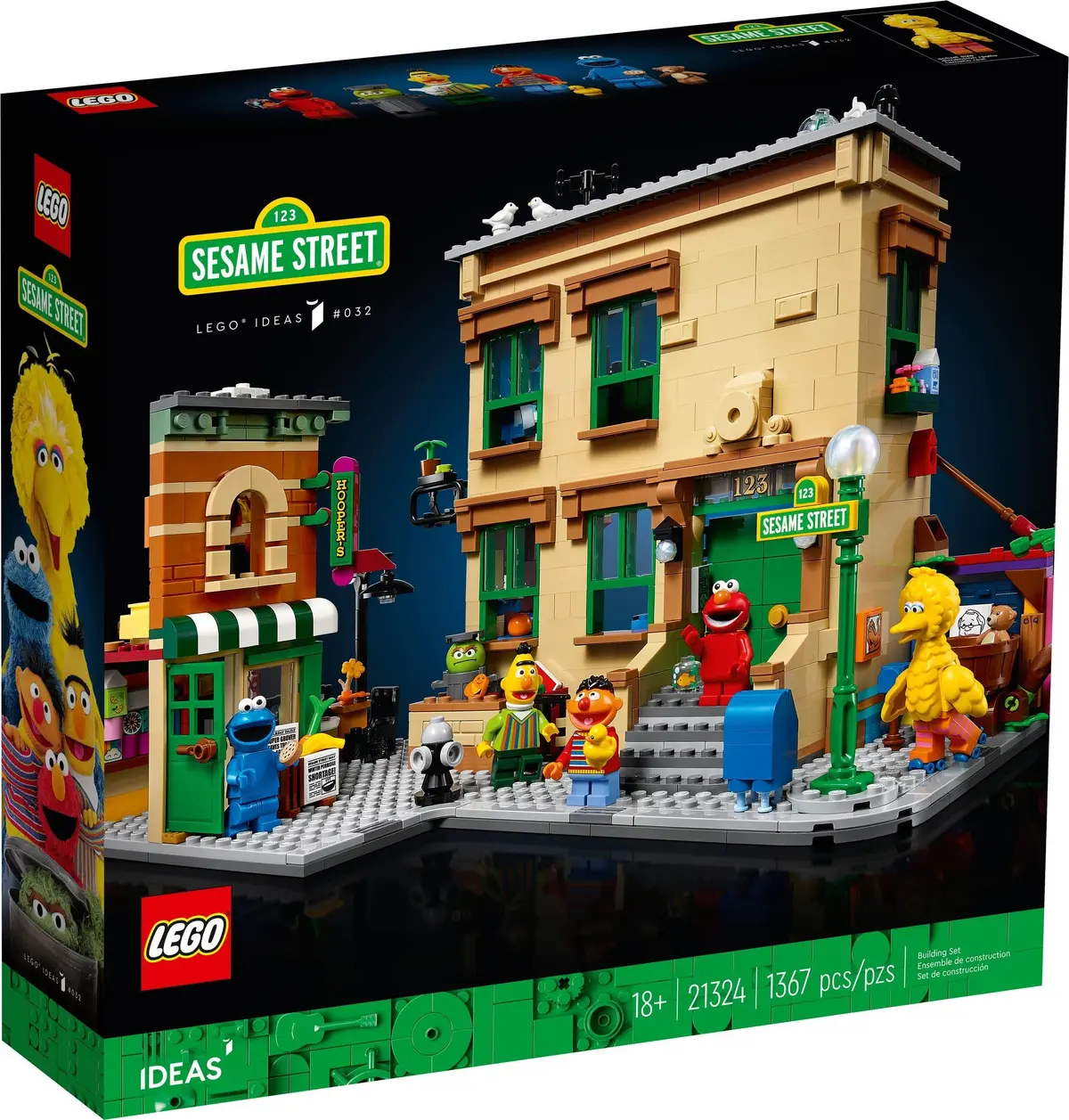 LEGO Ideas 21324 123 Sesame Street set, image 2