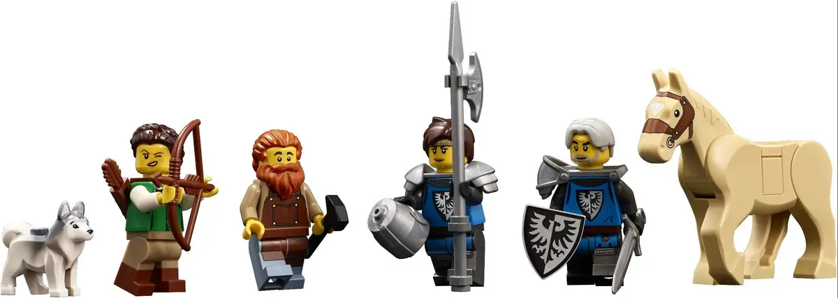 LEGO Ideas 21325 Medieval Blacksmith set, image 6