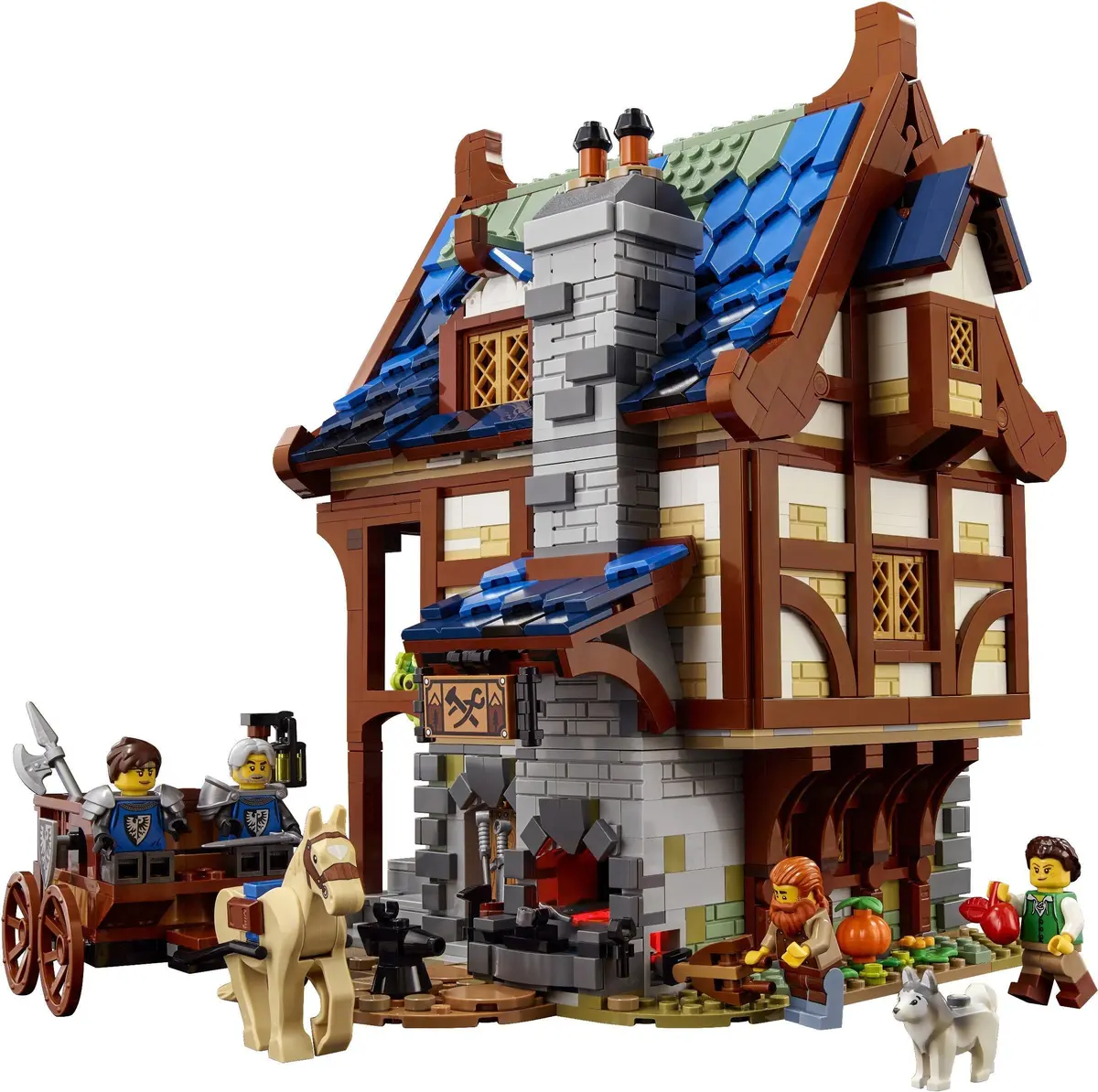 LEGO Ideas 21325 Medieval Blacksmith set, image 3