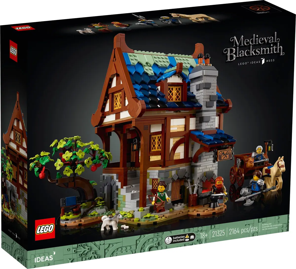 LEGO Ideas 21325 Medieval Blacksmith set, image 7