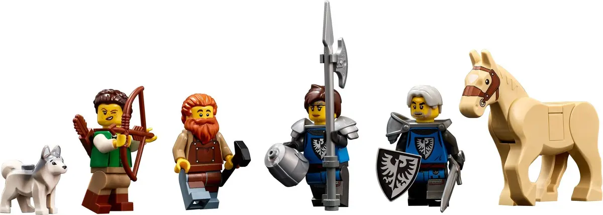 LEGO Ideas 21325 Medieval Blacksmith set, image 12