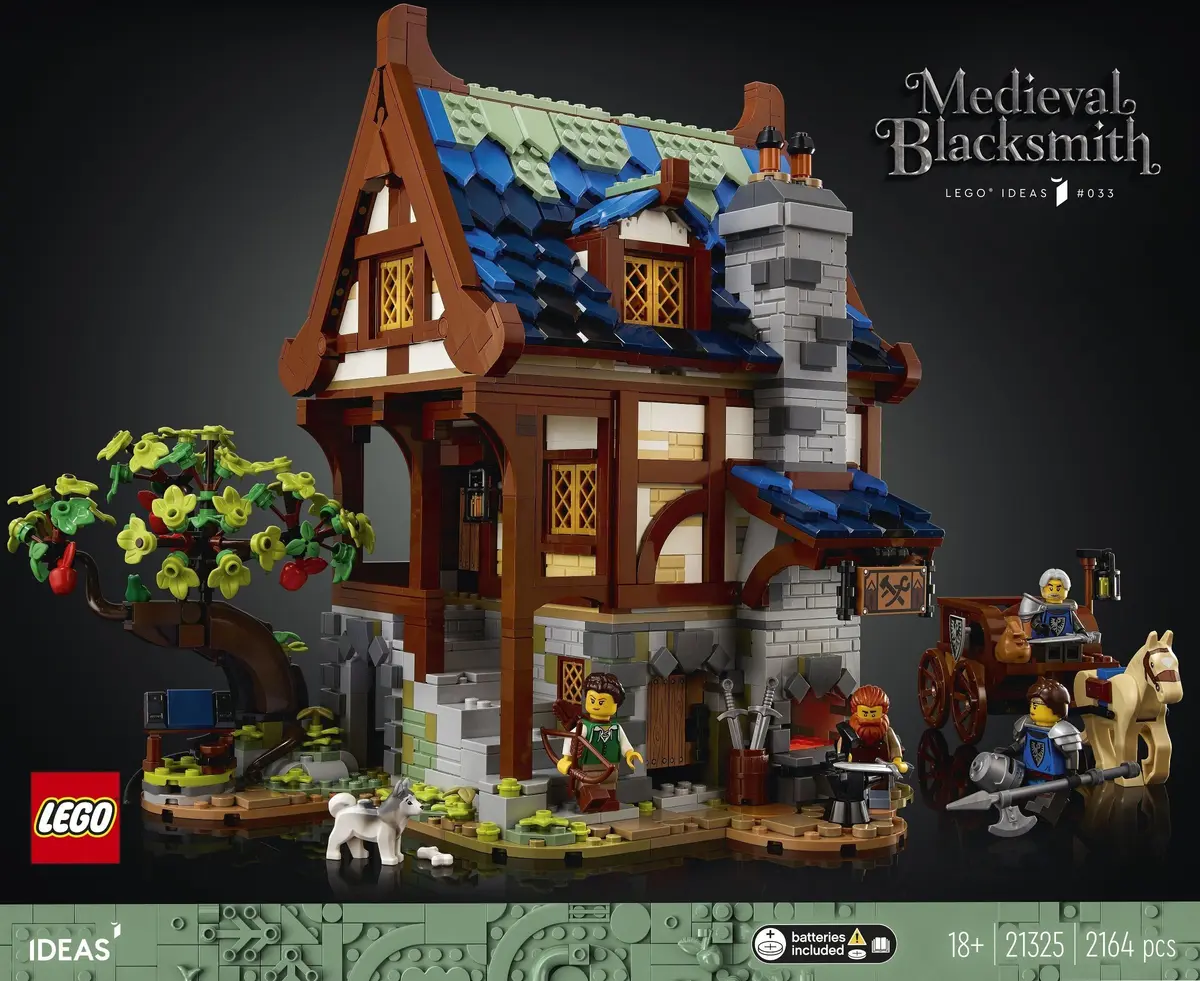 LEGO Ideas 21325 Medieval Blacksmith set, image 5