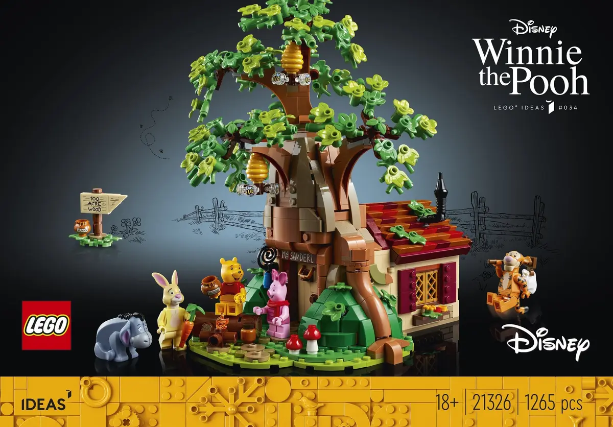 LEGO Ideas 21326 Winnie the Pooh set, image 9