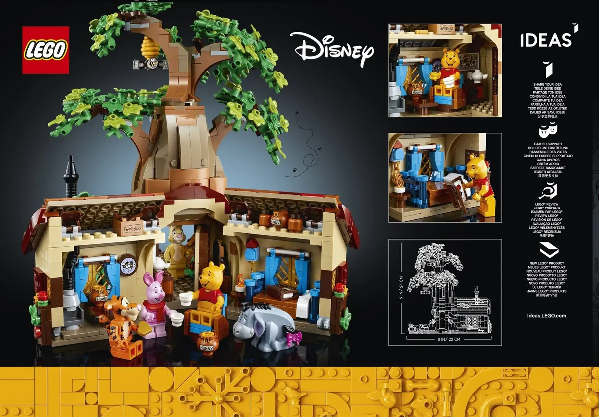 LEGO Ideas 21326 Winnie the Pooh set, image 5