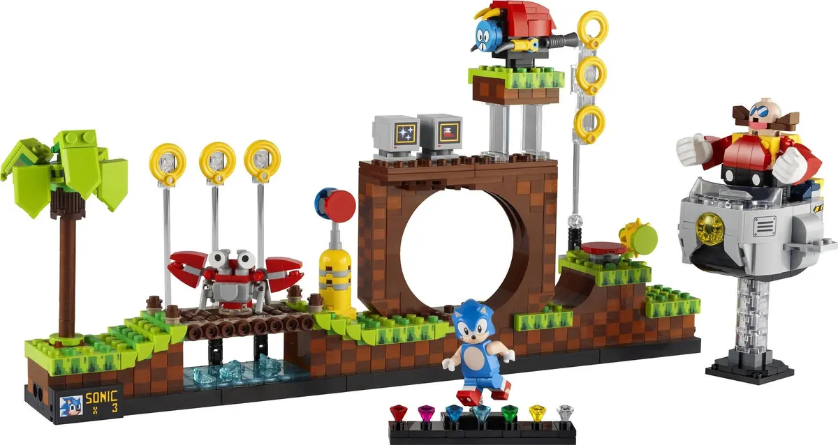 LEGO Ideas 21331 Sonic the Hedgehog - Green Hill Zone set