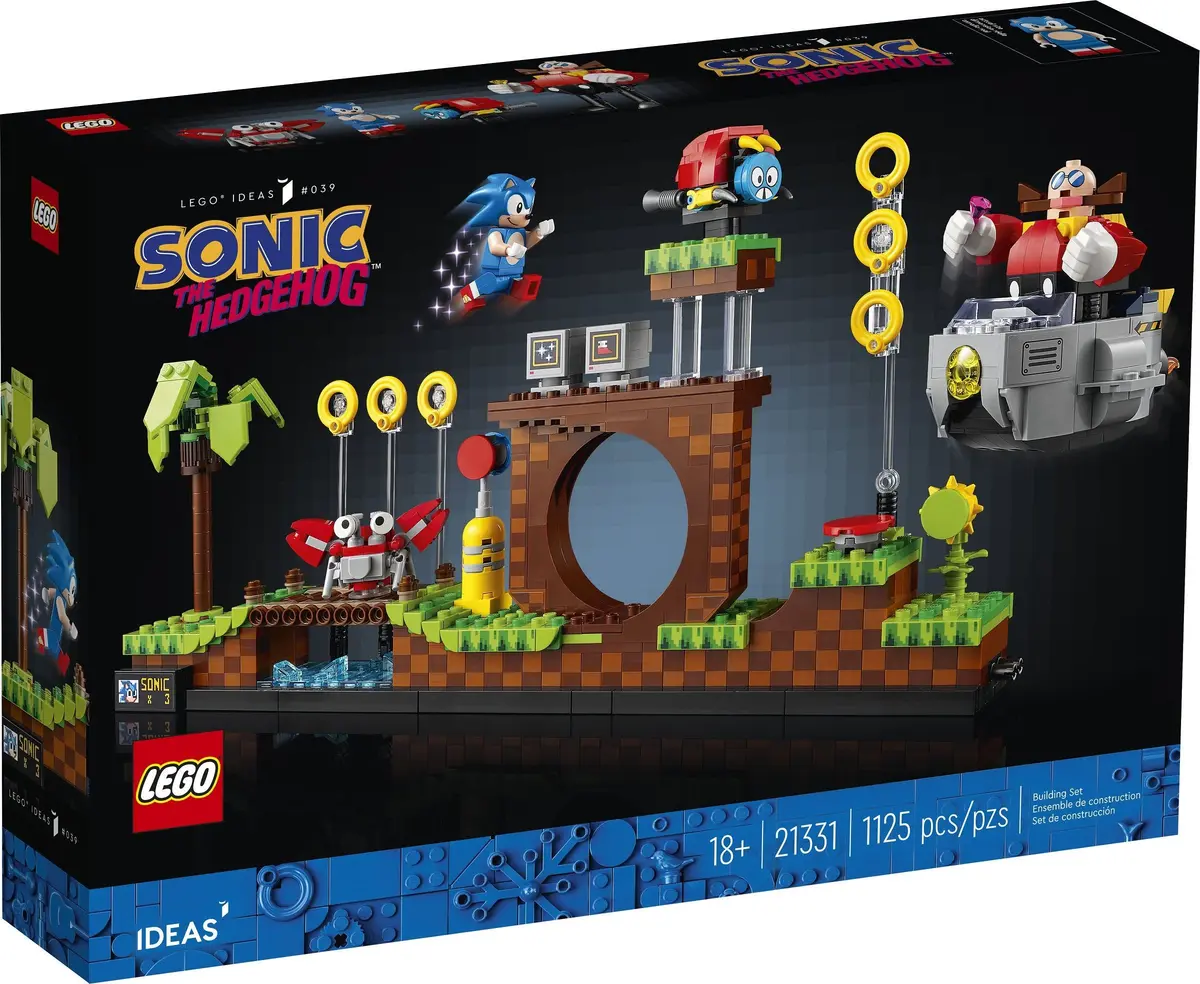 LEGO Ideas 21331 Sonic the Hedgehog - Green Hill Zone set, image 2