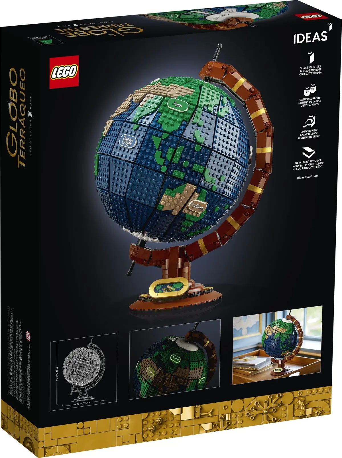 LEGO Ideas 21332 The Globe set, image 7