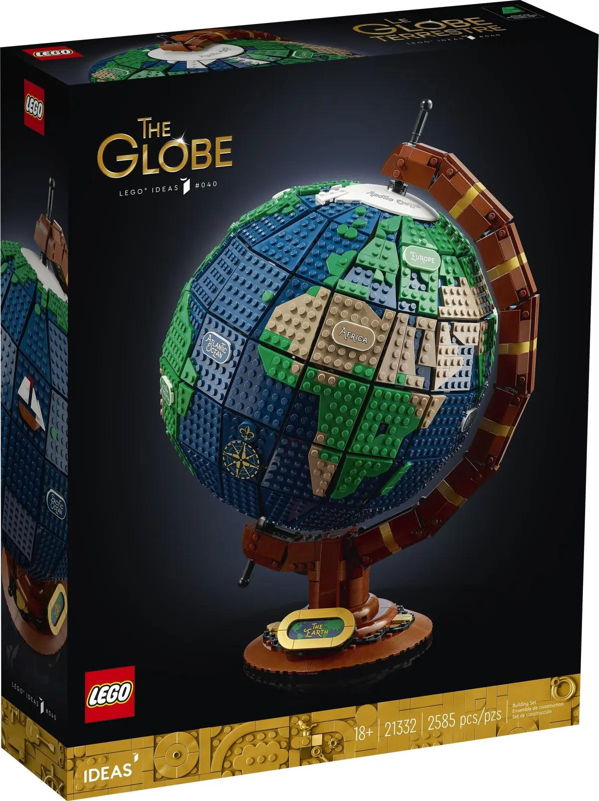 LEGO Ideas 21332 The Globe set, image 2