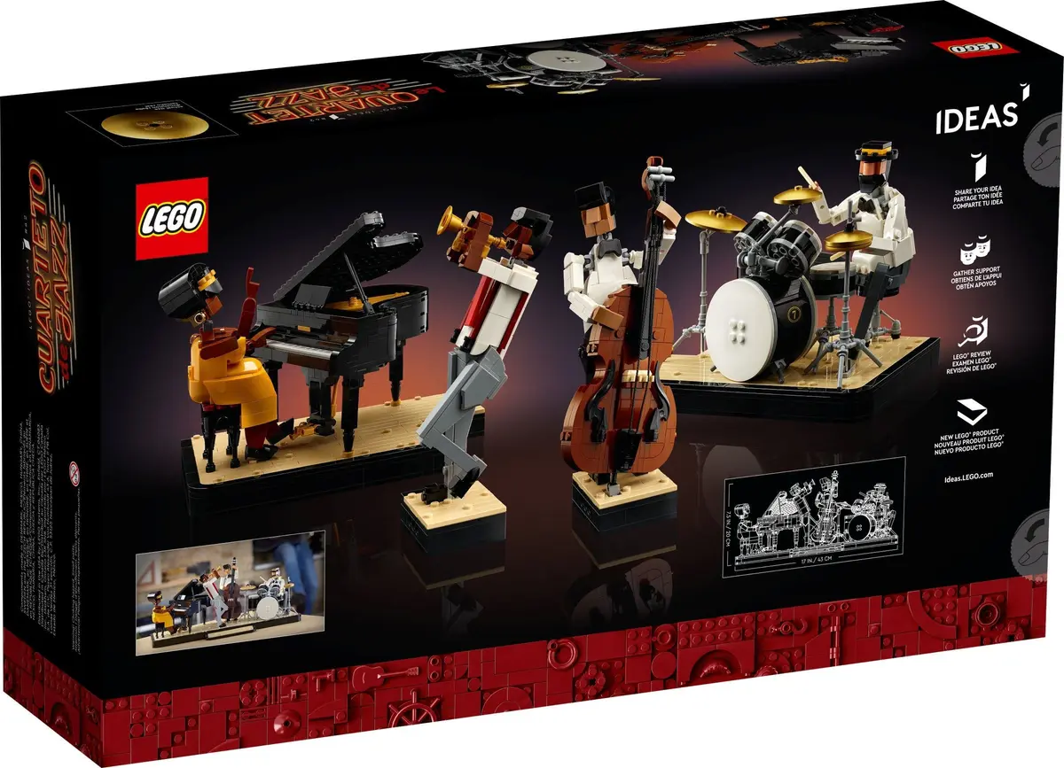 LEGO Ideas 21334 Jazz Quartet set, image 3