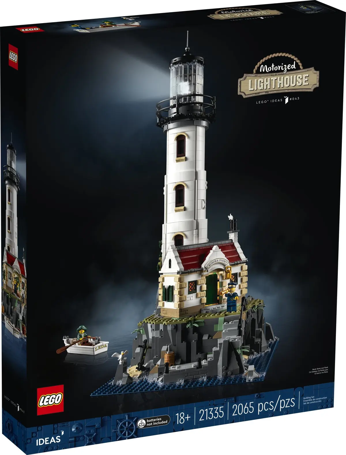LEGO Ideas 21335 Motorised Lighthouse set, image 2