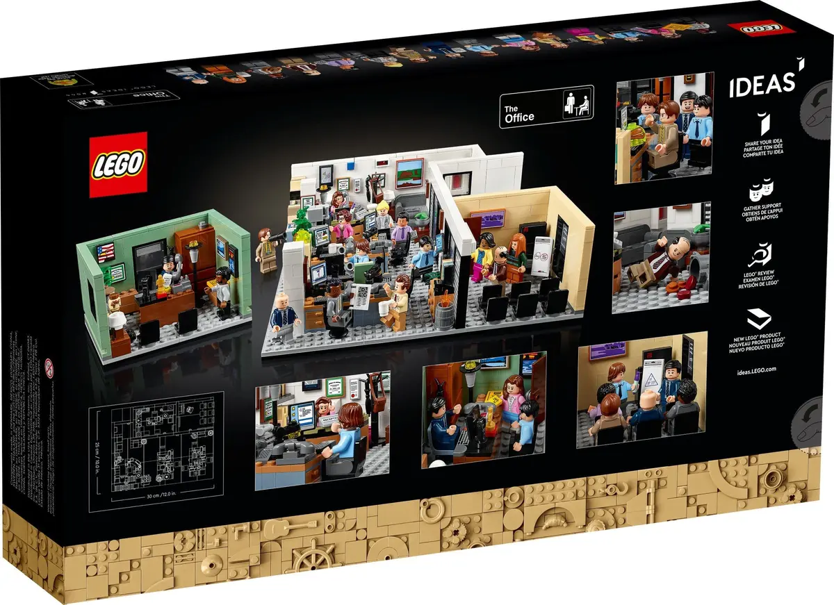 LEGO Ideas 21336 The Office set, image 3