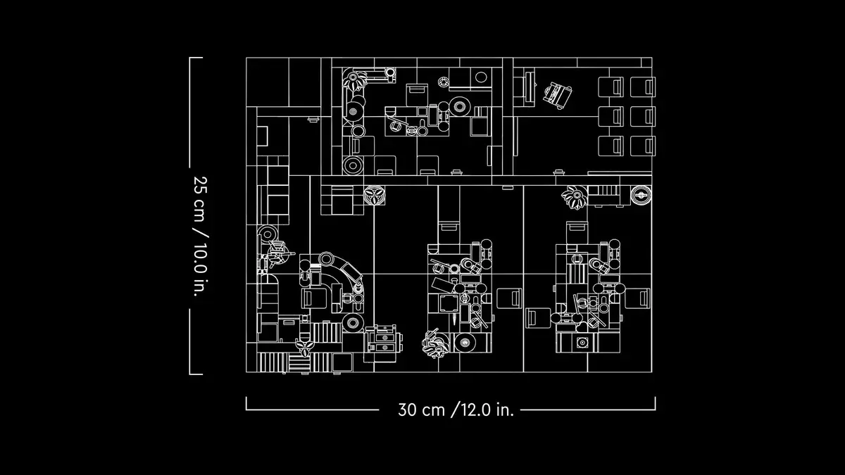LEGO Ideas 21336 The Office set, image 15