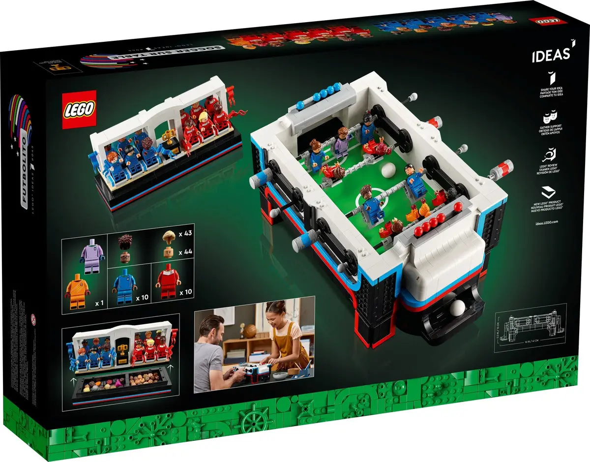 LEGO Ideas 21337 Table Football set, image 9