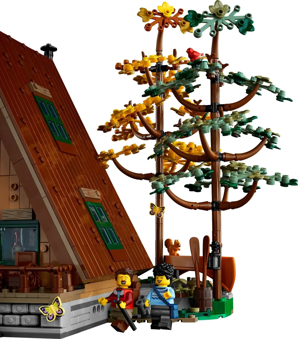 LEGO Ideas 21338 A-Frame Cabin set, image 12