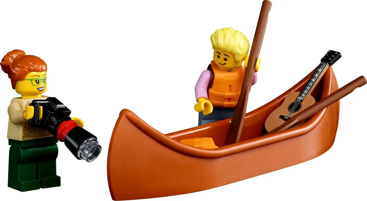 LEGO Ideas 21338 A-Frame Cabin set, image 16