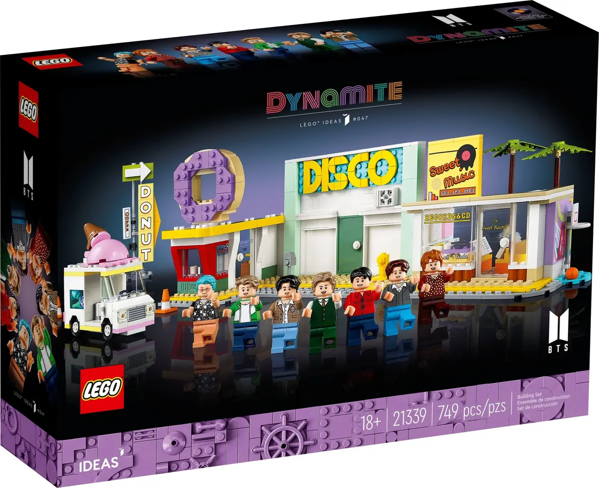 LEGO Ideas 21339 BTS Dynamite set, image 2
