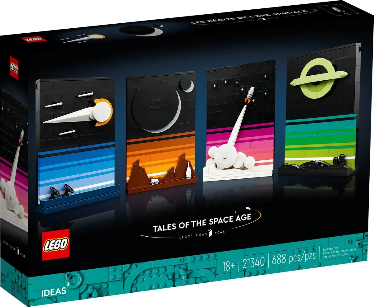 LEGO Ideas 21340 Tales of the Space Age set, image 2