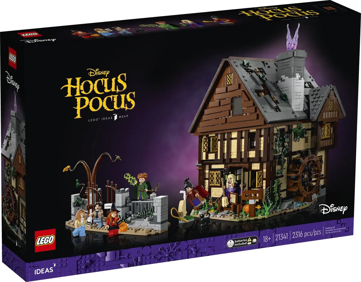 LEGO Ideas 21341 Disney Hocus Pocus: The Sanderson Sisters' Cottage set, image 9