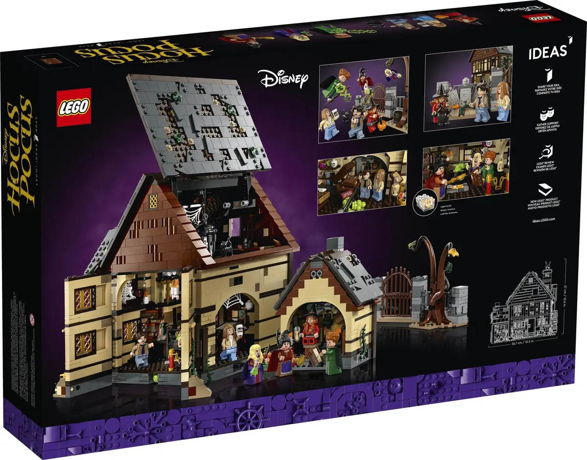 LEGO Ideas 21341 Disney Hocus Pocus: The Sanderson Sisters' Cottage set, image 10