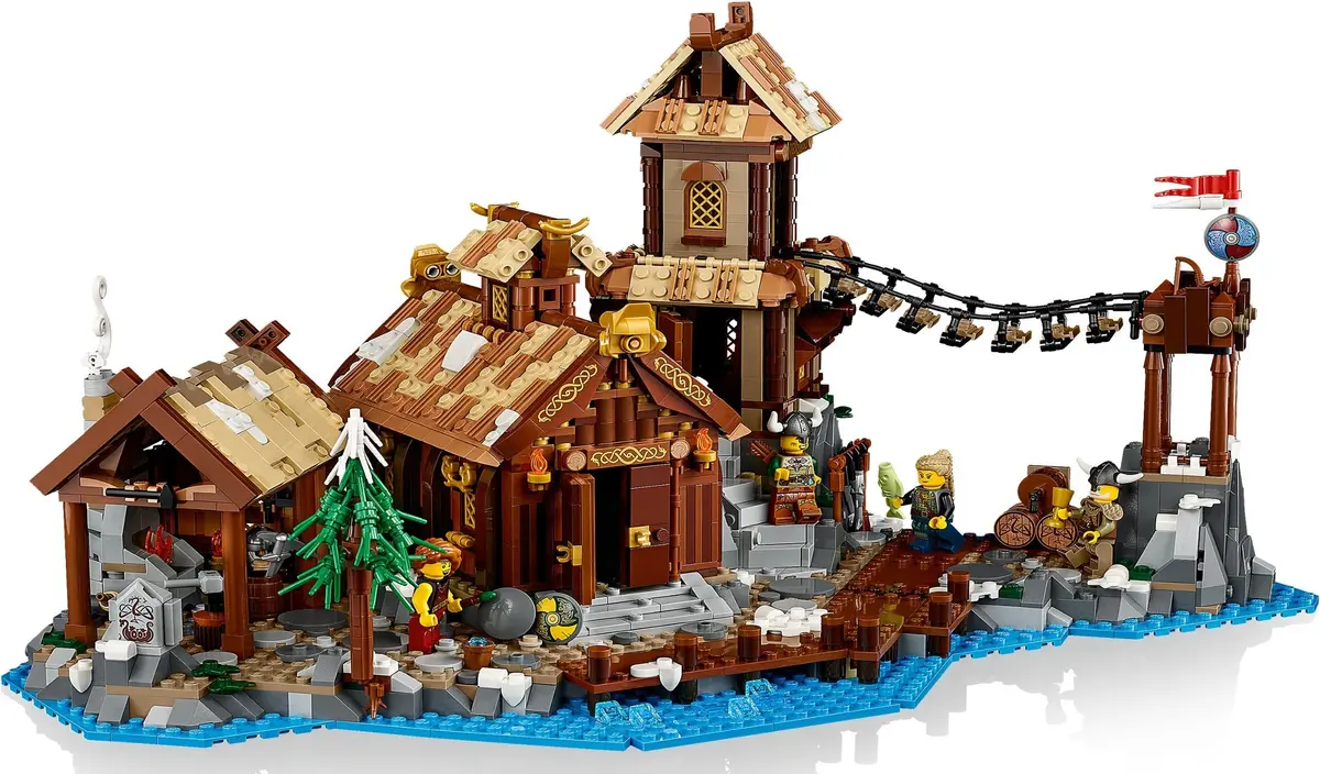 LEGO Ideas 21343 Viking Village set, image 6