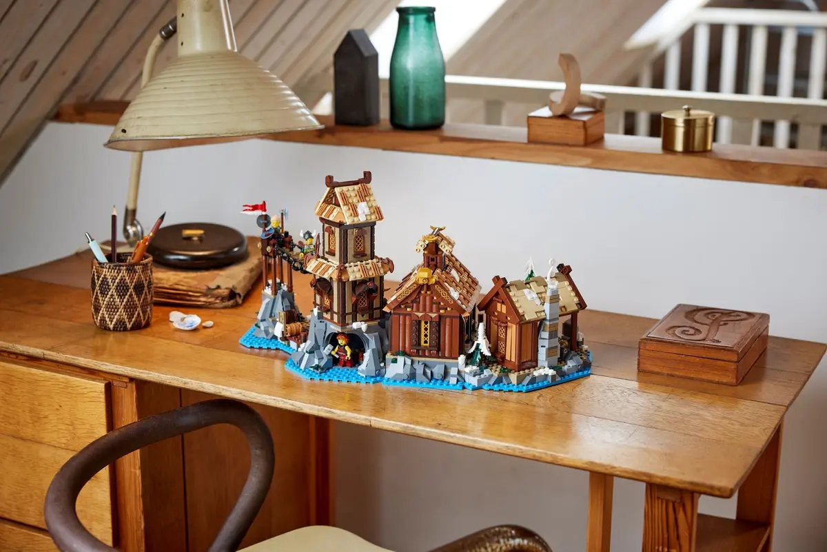 LEGO Ideas 21343 Viking Village set, image 4