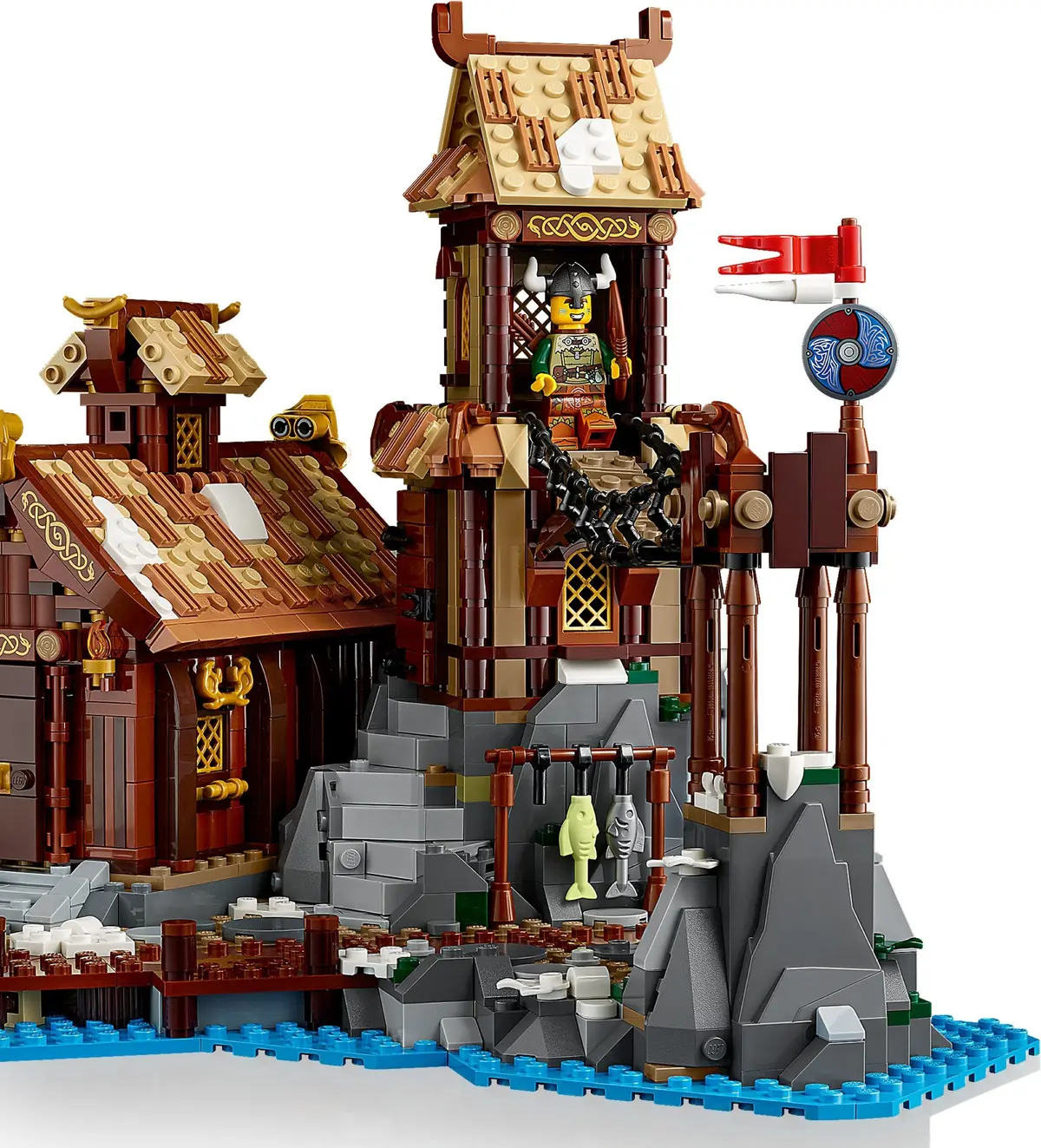 LEGO Ideas 21343 Viking Village set, image 7