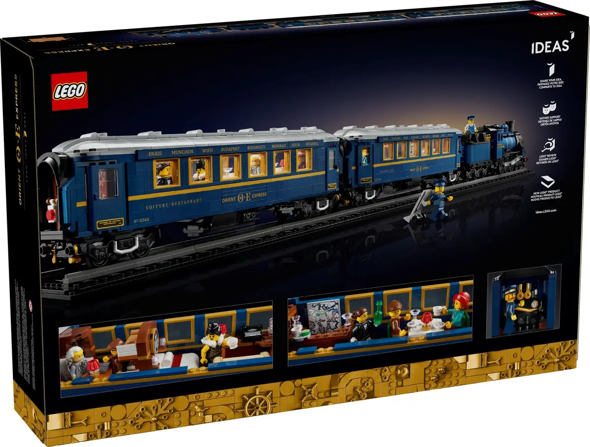 LEGO Ideas 21344 The Orient Express Train set, image 14