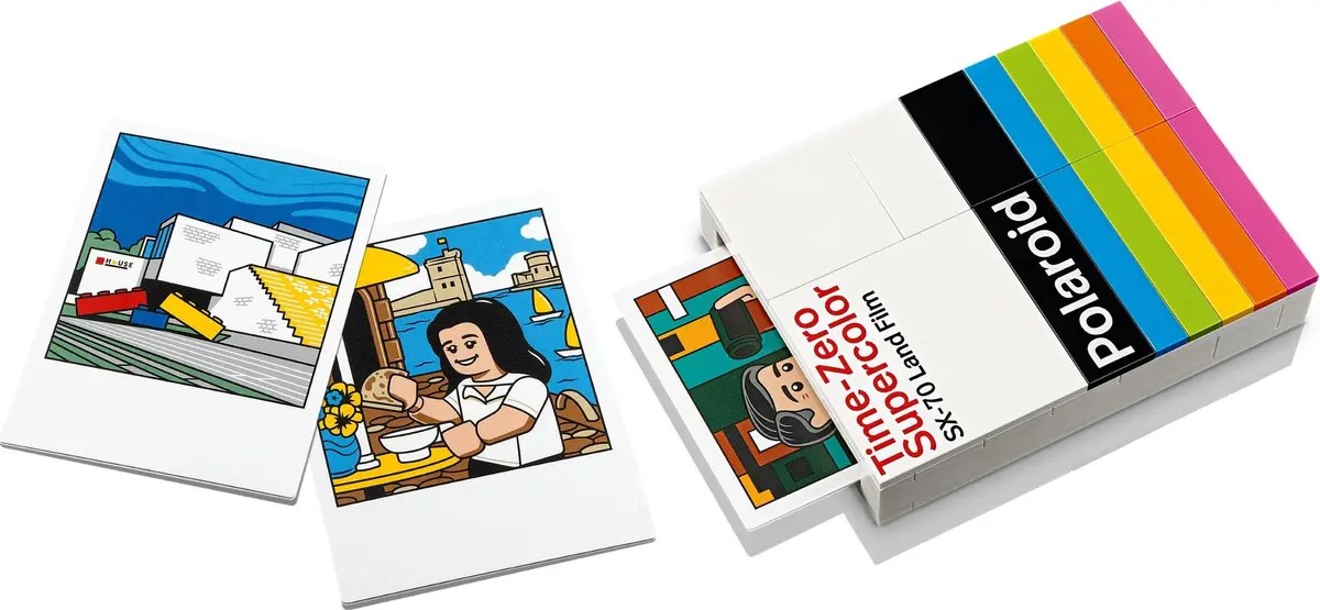 LEGO Ideas 21345 Polaroid OneStep SX-70 Camera set, image 6