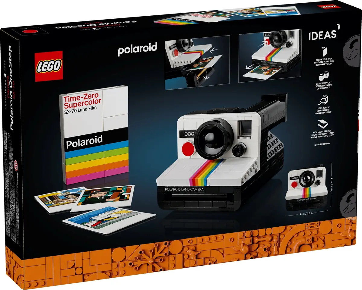 LEGO Ideas 21345 Polaroid OneStep SX-70 Camera set, image 7