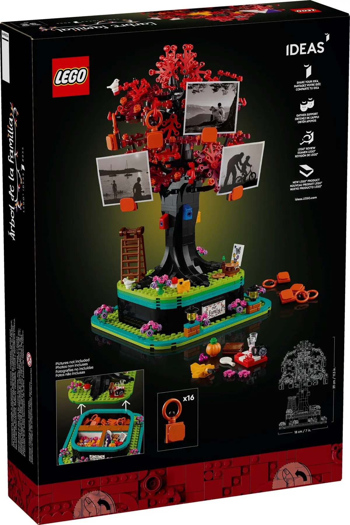 LEGO Ideas 21346 Family Tree set, image 6