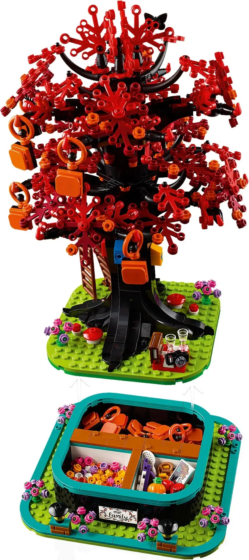 LEGO Ideas 21346 Family Tree set, image 4