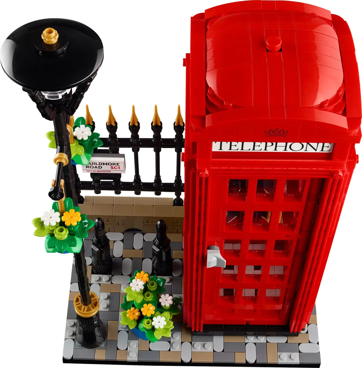 LEGO Ideas 21347 Red London Telephone Box set, image 3