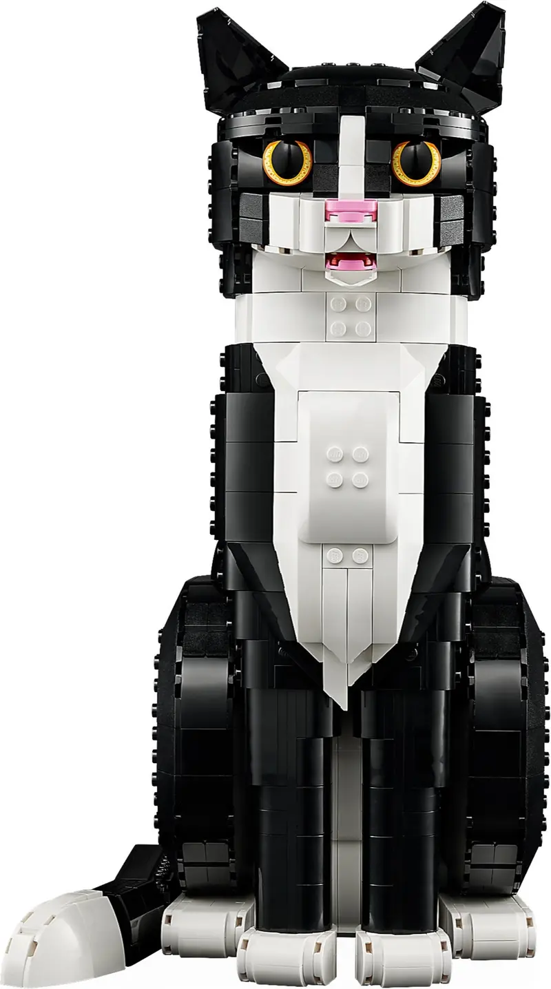 LEGO Ideas 21349 Tuxedo Cat set, image 8