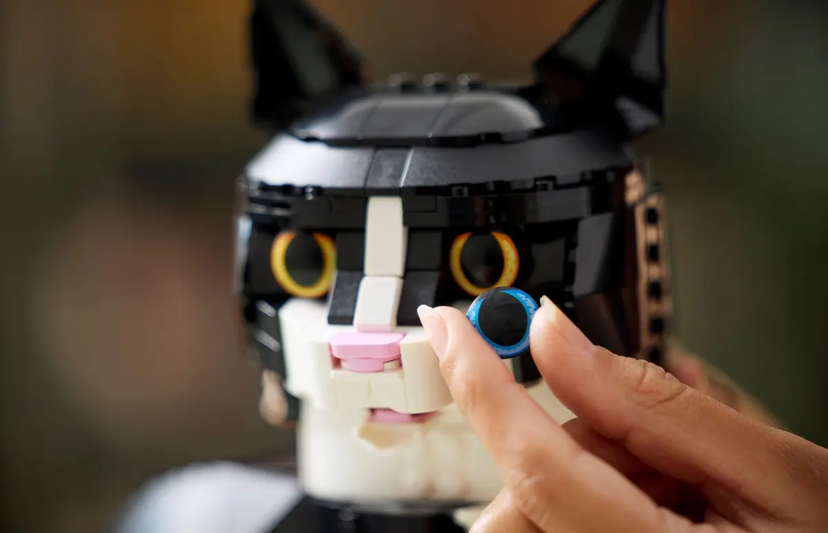 LEGO Ideas 21349 Tuxedo Cat set, image 4