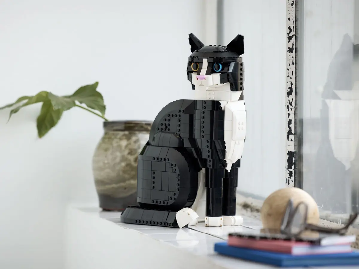 LEGO Ideas 21349 Tuxedo Cat set, image 7