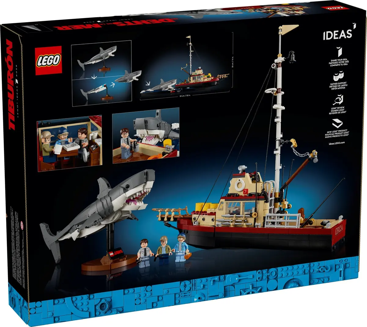 LEGO Ideas 21350 Jaws set, image 6