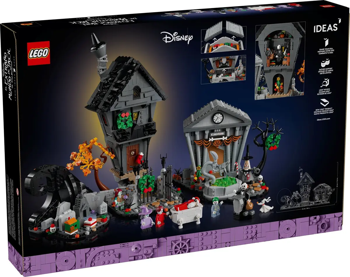 LEGO Ideas 21351 Disney Tim Burton's The Nightmare Before Christmas set, image 4