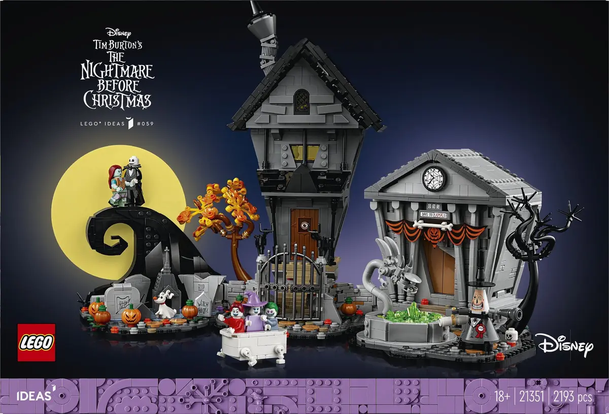 LEGO Ideas 21351 Disney Tim Burton's The Nightmare Before Christmas set, image 3