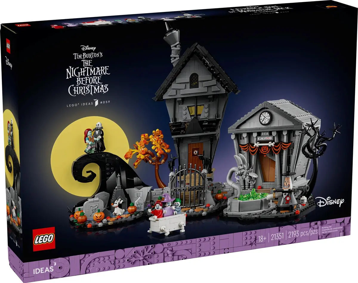 LEGO Ideas 21351 Disney Tim Burton's The Nightmare Before Christmas set, image 2