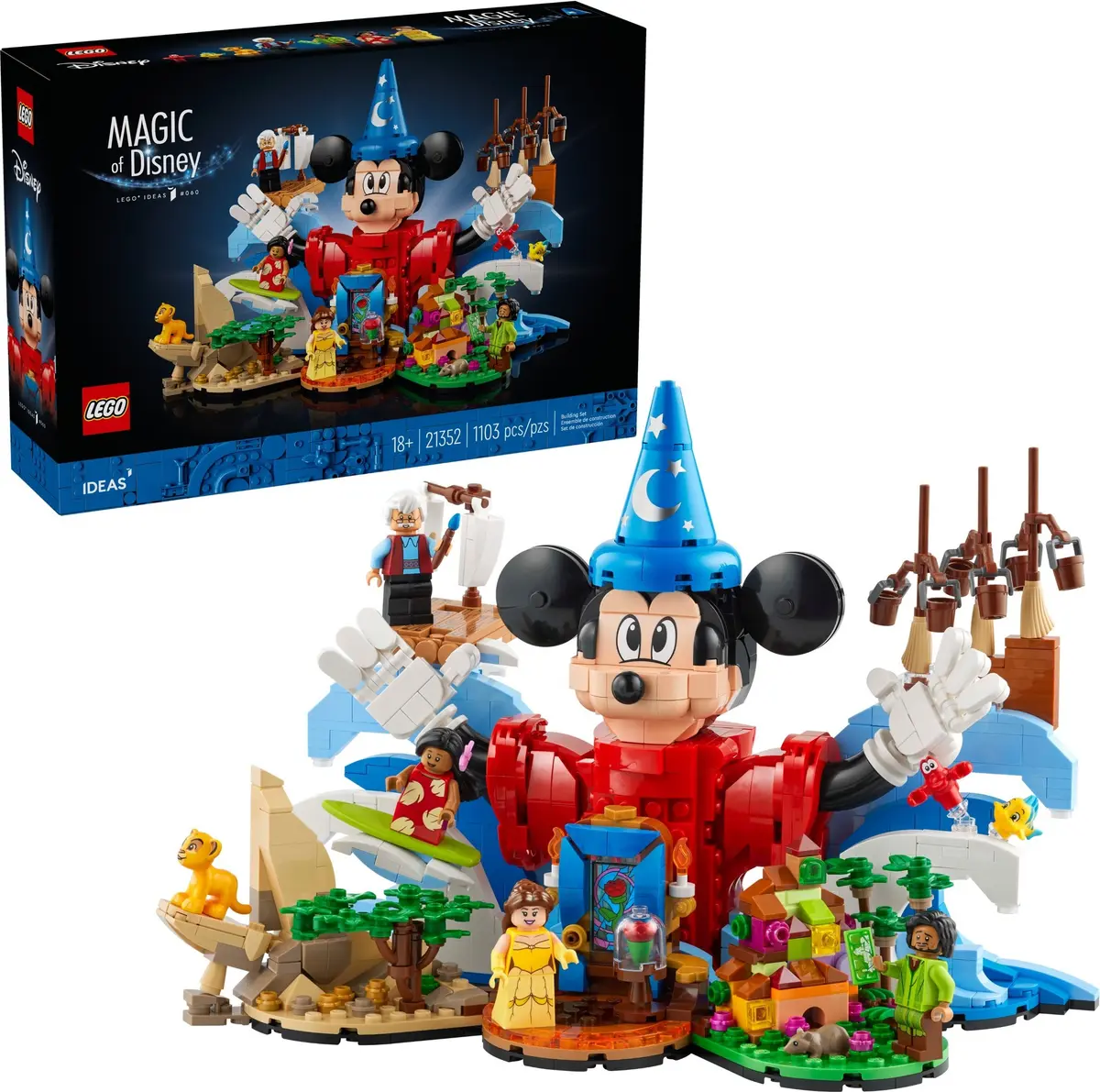 LEGO Ideas 21352 Magic of Disney set, image 3